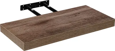 Zdjęcie produktu dla Półka ścienna Stilista Volato, 30 cm, ciemne drewno