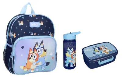 Produktbild von Bluey Schulset; Rucksack und Lunchbox