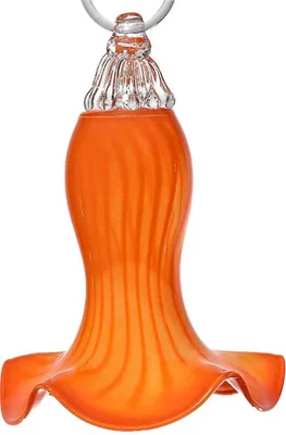 Produktbild von Glockenblüte Gartenflair 25cm mit Stab orange