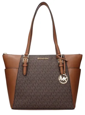Image de Michael Kors Charlotte TOP Zip Tote Brown