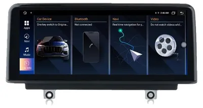 Produktbild von Carplay, hochauflösendes Display, kompatibel mit BMW 3/4 Serie F30 F31 F34 F32 F33 F36 2018-2021, 4G 2-32GB NBT