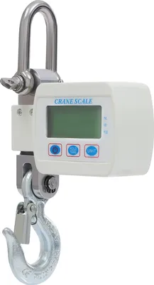 Produktbild von Digitale Hängekranwaage  Kranwaage Hängewaage Weiß  0.05-500kg