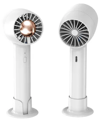 Produktbild von Tragbarer Handventilator mit wiederaufladbarem USB-Akku, ideal für Outdoor-Reisen und Camping
