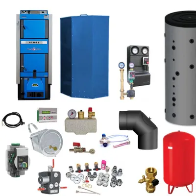 Produktbild von ATMOS Kombikessel | DC30GSP | 30 kW | Komplettset 3
