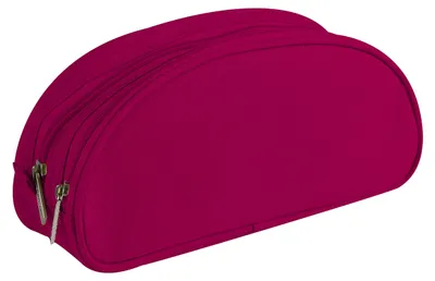 Produktbild von Clairefontaine 3329680083446, Weiches Federmäppchen, Polyester, Pink, Einfarbig, Reißverschluss, 220 mm
