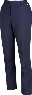 Produktbild von Regatta Fenton Softshellhose für Damen Wasserabweisend und Winddicht, Farbe:Blau, Größe:40