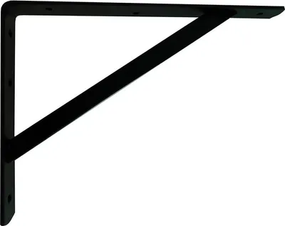 Produktbild von Verstärktes Quadrat plm04 schwarz 400 x 280 mm
