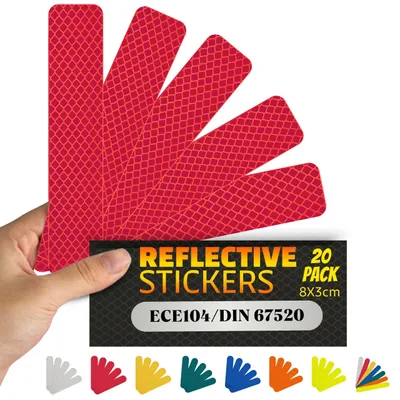 Imagen del producto de Cinta reflectante de seguridad, resistente al agua y autoadhesiva