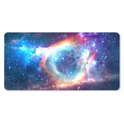 Produktbild von MuchoWow® Mauspad Mousepad Sterne - Weltraum - Regenbogen 60x30 cm - Mousepads - Maus Mat - Pad - Mausunterlage - Nachhaltig