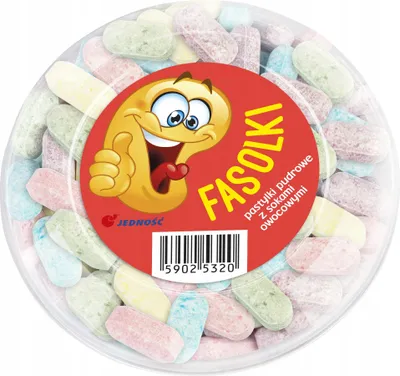 Zdjęcie produktu dla Pastylki fasolki o smaku owocowym 120 g