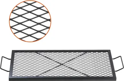 Immagine prodotto di Griglia rettangolare da 32" per barbecue Griglia per braciere Griglia X-Marks in acciaio resistente