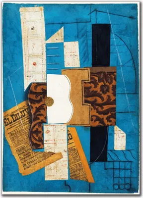 Produktbild von TPFLiving Kunstdruck LW-529 (OHNE RAHMEN) Poster - Leinwand - Wandbild - Hochauflösender Giclée-Druck, langlebig und hochwertig - Picasso - Abstrakte Kunst - Größe: 90x130cm