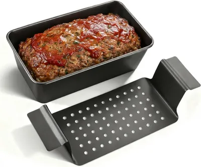 Image de Moule à pain rectangulaire de 25 x 14,7 x 7,4 cm - Moule de cuisson rectangulaire avec revêtement antiadhésif - Idéal pour les pains, les sandwichs, les gâteaux et les pâtisseries