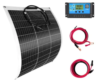 Immagine prodotto di Kit impianto solare, pannello monocristallino, alta efficienza, kit da 100 W