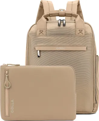 Productafbeelding van Set bestaande uit een rugzak en een laptophoes voor 15-inch laptops. Speciale aanbieding: inclusief Bluetooth-hoofdtelefoon (kleur wordt willekeurig toegewezen) – alleen zolang de voorraad strekt!