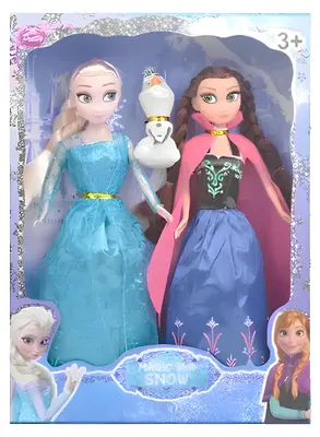 Immagine prodotto di Bambole Elsa e Anna RESTEQ da 28 cm del film Frozen