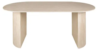 Image de Table à manger FURNLUX Romano Beige 180 cm / Couleur principale : beige / Dimensions : 180 x 77 x 90 cm