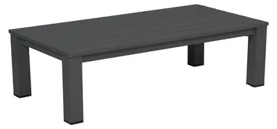 Productafbeelding van Lincoln lounge tafel 140x70 carbon black Garden Impressions
