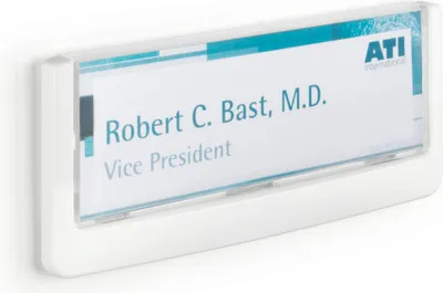 Image de DURABLE Plaque de porte CLICK SIGN 149x52,5 mm, Blanc, 486002