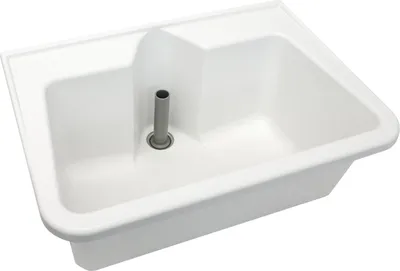 Produktbild von KWC Mehrzweckbecken, SIRIUS, GFK, 700x320x495 mm, Weiß