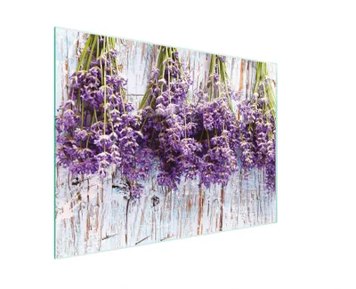Obrázek produktu pro Prkénko na krájení Krycí deska na sporák Prkénko na krájení z více druhů skla 30x22 cm Lavender Violet