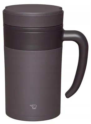 Produktbild von Zojirushi SE-KAE48-TA Thermobecher 480ml mit Griff Braun