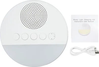 Produktbild von Weißes Rauschen Gerät 20 Musik USB wiederaufladbare Baby Sleep Sound Machine mit Nachtlicht