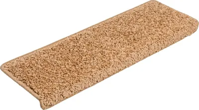 Immagine prodotto di Tappetini per scale 20 pz 65x21x4 cm Beige Bordo rettangolare