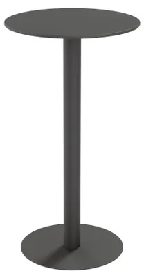 Zdjęcie produktu dla Stolik barowy Cross TRCROS60H.01, okrągły, 60 x 110 cm, czarny.