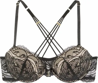 Produktbild von LASCANA Push-up-BH schwarz Größe 80 Cup B