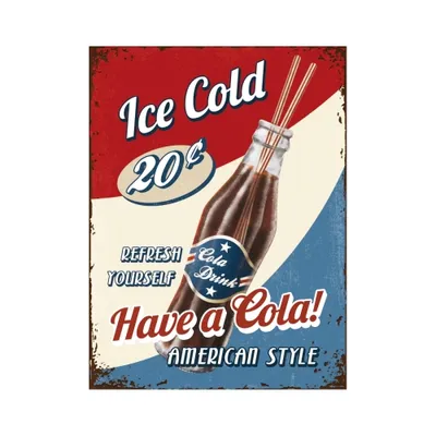 Image de Nostalgic-Art - Aimant 6 x 8 cm - USA - Have a Cola