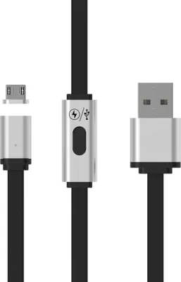 Image de Redline RDL6140 câble USB 1 m USB 2.0 USB A Micro-USB A Noir, Argent