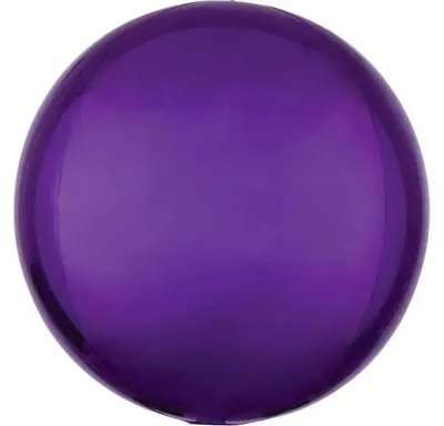 Obrázok produktu pre Fóliová guľa – fialová, 38 cm (nebalená) – Amscan