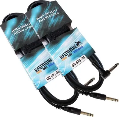 Obrázok produktu pre keepdrum GC-073 3m stereo audio kábel 2 kusy