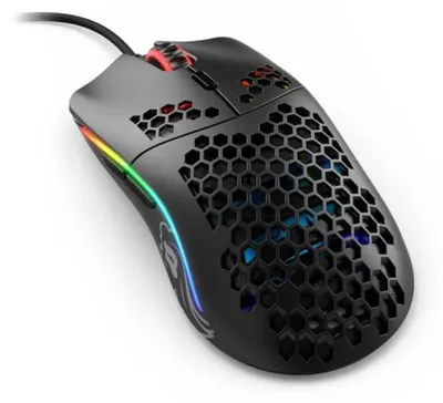 Productafbeelding van Glorious Gaming Model O, versie voor rechtshandigen, optische muis, USB Type-A, 12000 DPI, zwart