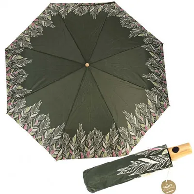Obrázek produktu pro Doppler NATURE MAGIC Intention Olive - dámský EKO deštník