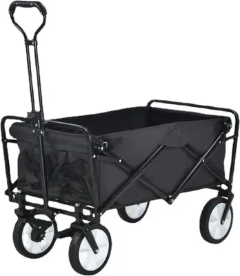 Immagine prodotto di Carretto Bolt Edge - Nero - Pieghevole - Ruote piene - Per bambini - Capacità di carico 80kg