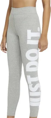Produktbild von NIKE Nsw Essntl Gx Hr Legging Damen grau XS