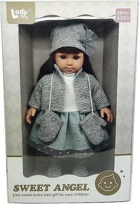 Produktbild von Puppe mit Winterkleidung 35 cm (Spielzeug)