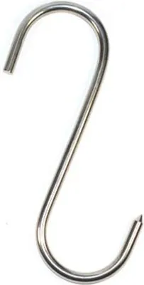 Obrázek produktu pro Hák řeznický 6x180mm cín / balení 10 ks