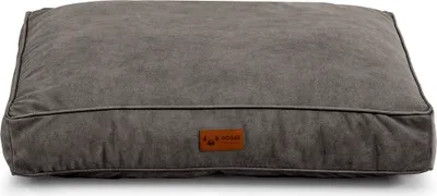 Image de Lit pour chien High Cloud - Lit exclusif pour chien en tissu de haute qualité, coussin pour chien durable pour un confort maximal (L-90x70, marron)
