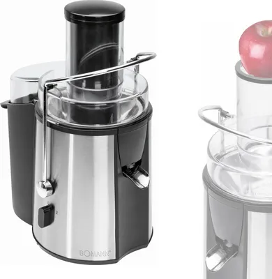 Image de BOMANN Centrifugeuse AE 1917 boîtier inox 1000 W inox/noir