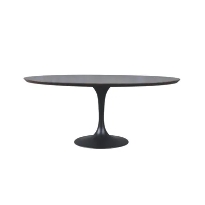 Produktbild von SIGNATURE - Esstisch aus Eiche, Metall und Blaustein L180 cm - TULIPE