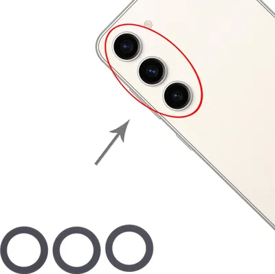 Obrázok produktu pre Pre Samsung Galaxy S23 SM-S911B Zadný objektív fotoaparátu Oprava náhradného dielu