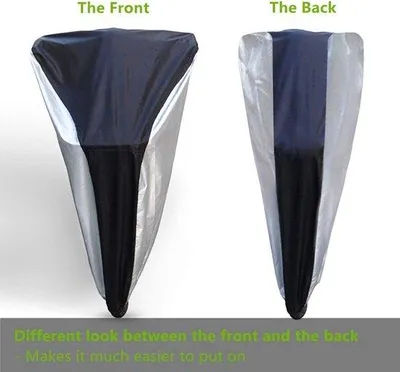 Produktbild von Wasserdichte Fahrradgarage, 210T Nylon, 200x110x70cm, mit Tasche
