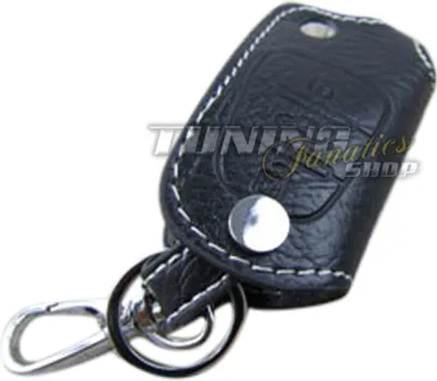 Produktbild von Schlüsseltasche Schlüsseletui Schlüssel Etui LEDER Weiss #1 für KIA Hyundai