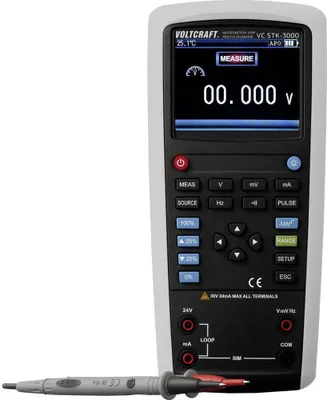 Produktbild von VOLTCRAFT VC STK-3000 Stromschleifenkalibrator Spannung, Strom, Frequenz