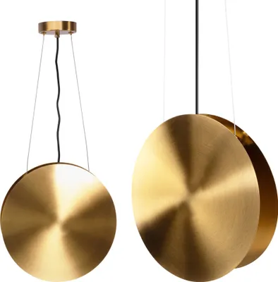 Zdjęcie produktu dla Lampa wisząca LED złota APP1377-CP