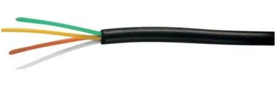 Produktbild von Telefonkabel 4-adrig RUNDKABEL schwarz 100m