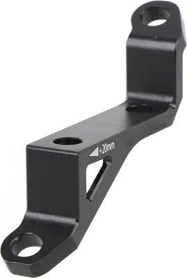 Image de Adaptateur post-mount plat, Adaptateur de montage d'étrier de frein à disque flexible en alliage d'aluminium, 74 Mm à 34 Mm, pour 160 180 disques